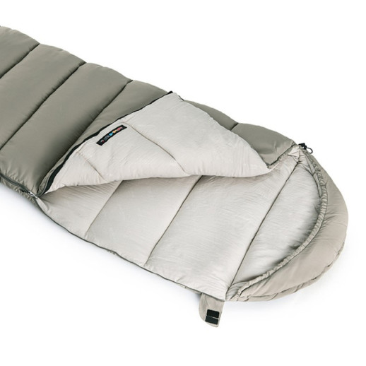 Спальный мешок с капюшоном с обычным мешком для хранения Naturehike M300 CNK2350WS023, зеленый, правый