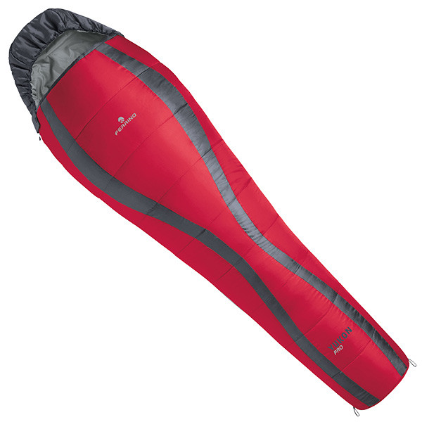 Спальный мешок Ferrino Yukon Pro, красный/серый