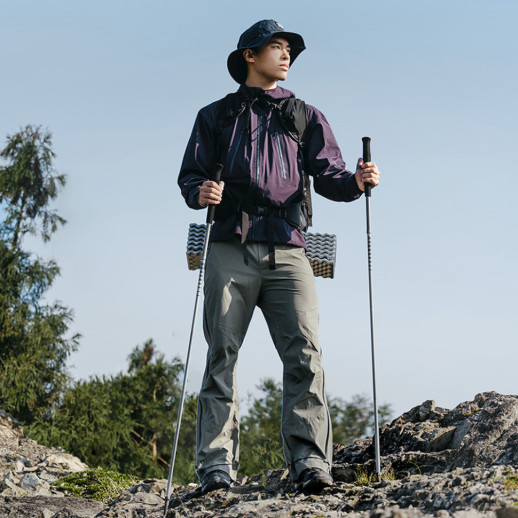 Трекинговая палка Naturehike CNK2450DS016, 130 см, фиолетовая