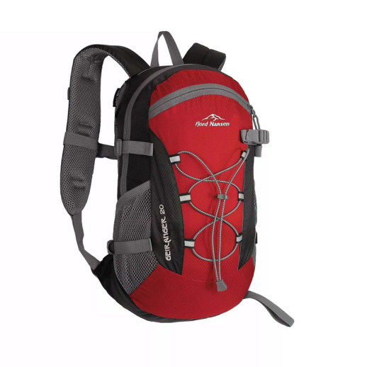 Рюкзак Fjord Nansen Geranger 20, красный/черный, новый