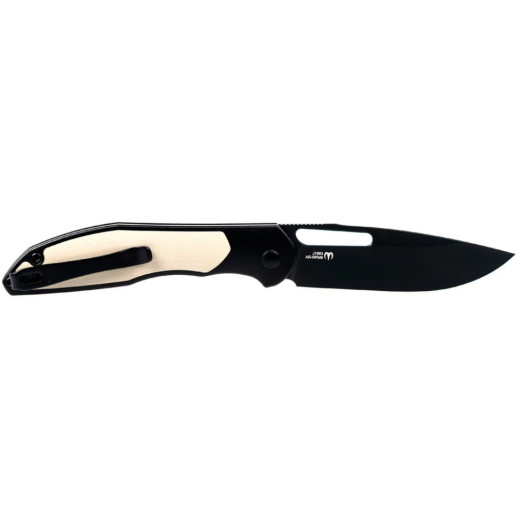 Нож CJRB Droma Black Blade AR-RPM9, Auminum+G10 black