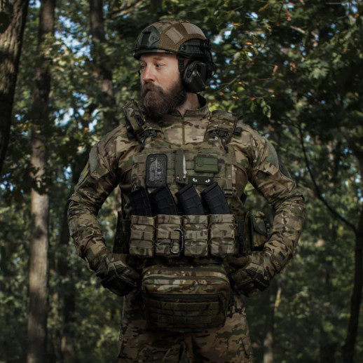 Маскировочный кавер на шлем Ukrarmor (универсальный) Мультикам
