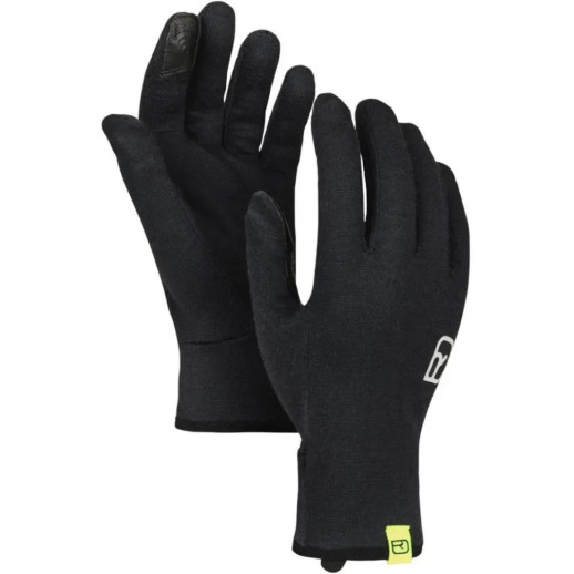 Перчатки мужские Ortovox 185 ROCK'N'WOOL GLOVE LINER M black raven - L - черный