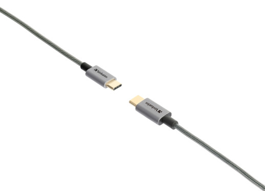 Кабель Verbatim-USB-C–USB-C 200cm Grey