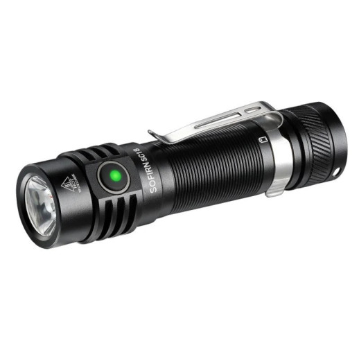 Фонарь Sofirn SС18 SST40 18650, черный (открытая / поврежденная упаковка)