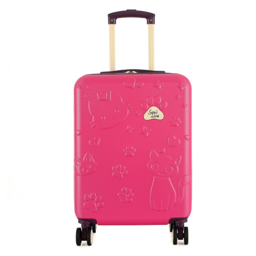 Чемодан детский Semi Line 20" (S) Rose/Black (T5881-2)