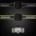 Фонарь налобный Mactronic Prism (650 Lm) Cool White/RGB LED Recharg Type-C Helmet Kit (THL0141)