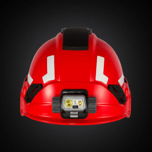 Фонарь налобный Mactronic Prism (650 Lm) Cool White/RGB LED Recharg Type-C Helmet Kit (THL0141)