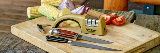 Точилка для ножей Chef's Choice механическая для рыбацких, охотничьих и серрейторных ножей (CH/4635)