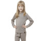 Термофутболка детская Turbat Yeti Top Kids - серая 128
