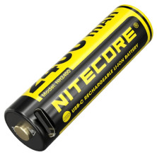 Комплект аккумуляторов литиевых Li-Ion AA Nitecore NH2400 1,5V (2400 mAh, USB Type-C), защищенный (4 шт, кабель)