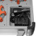 Комплект профессиональных фонарей Mactronic X-Flare (30 Lm) Red/Blue/Amber Recharg 12v/220V Magnetic (PS