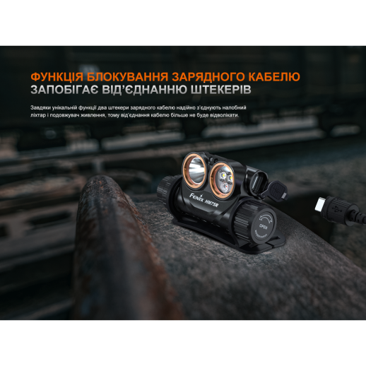 Фонарь налобный Fenix ​​HM75R SE