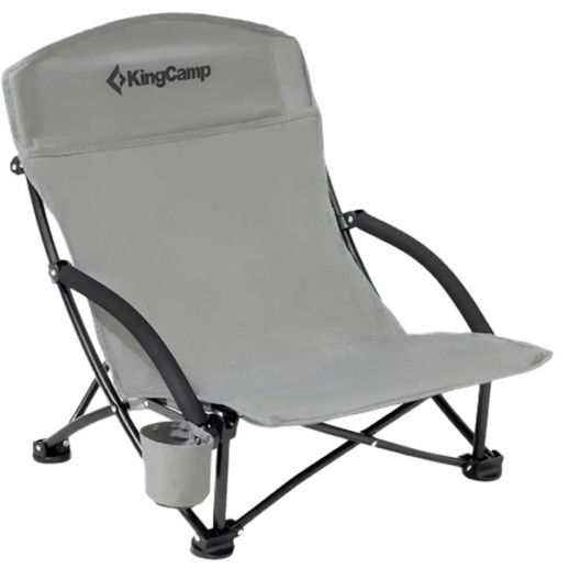 Стул раскладной KingCamp Beach Chair grey