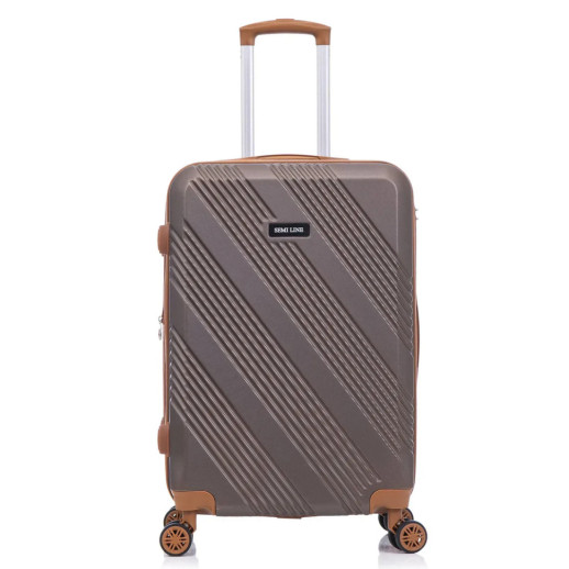 Чемодан Semi Line 24" (M) Brown (T5850-2)
