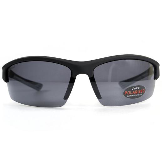 Очки BluWater Daytona-1 Polarized (gray) черные