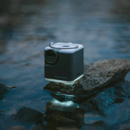 Многофункциональный воздушный насос-фонарь Naturehike CNK2550ZM012, зеленый