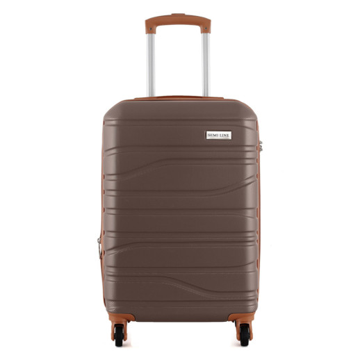 Чемодан Semi Line 20" (S) Graphite/Brown (T5689-1)