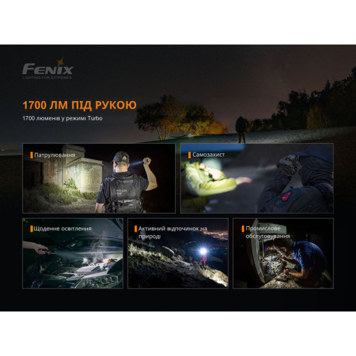 Фонарь Fenix PD35 V3.0 (Luminus SFT40, ANSI 1700 лм)