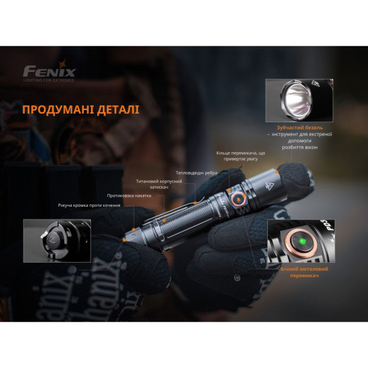 Фонарь Fenix PD35 V3.0 (Luminus SFT40, ANSI 1700 лм)