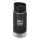 Термофляга Klean Kanteen Wide Vacuum Cafe Cap Shale Black Matt 355 мл