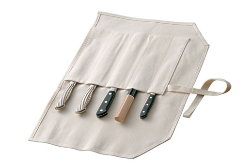Скрутка на 5 ножей Tojiro Canvas Knife Pocket F-359