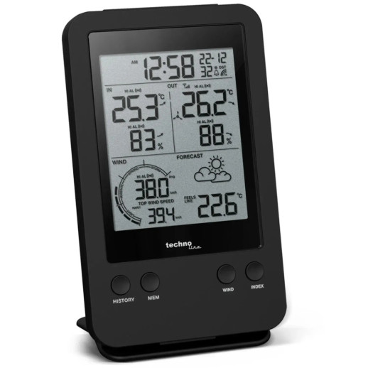 Метеостанция Technoline WS9008 Black (WS9008)
