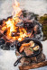 Сковорода-гриль чугунная Petromax Grill Fire Skillet с длинной ручкой  25 см