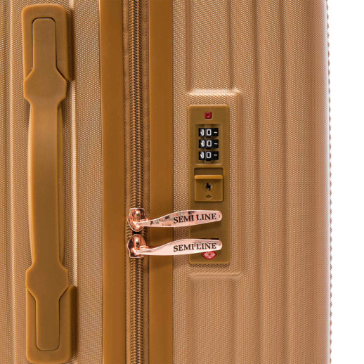 Чемодан Semi Line 28" (L) Gold (T5667-4)