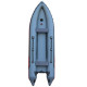 Надувная лодка Elling Кардинал 430SL, киль, серая