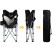Стул раскладной KingCamp Comfort black/mediumgrey