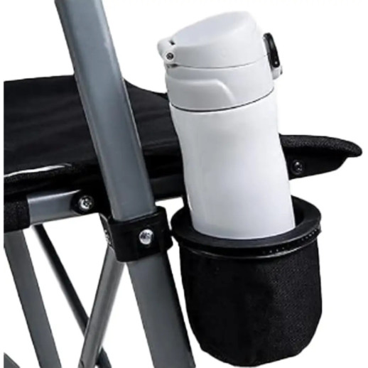 Стул раскладной KingCamp Comfort black/mediumgrey