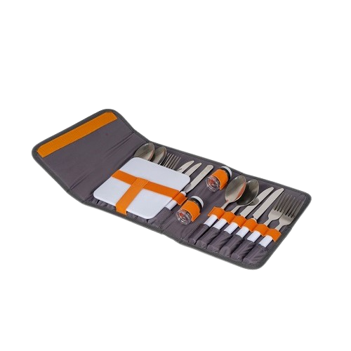 Набор столовых приборов Bo-Camp Picnic 17 Pieces 4 Person Grey (7504340)