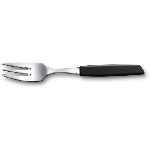 Вилка для закусок, тортов и десертов Victorinox Swiss Modern, Cake Fork, черный