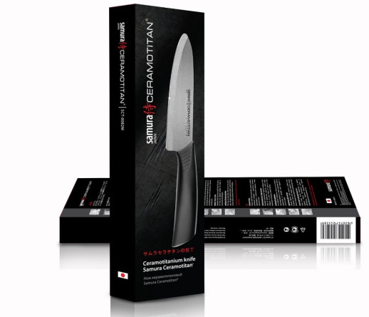 Нож кухонный Samura Ceramotitan Шеф, 145 мм, SCT-0082M