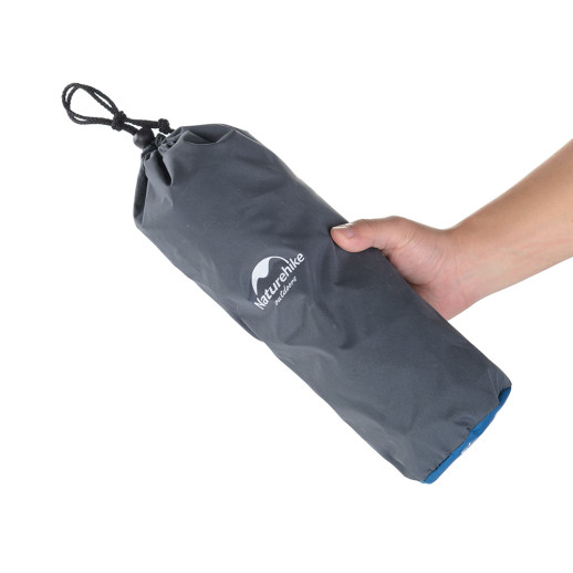 Самонадувающаяся подушка Naturehike Sponge automatic Inflatable Pillow (NH17A001-L), синий