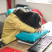 Самонадувающаяся подушка Naturehike Sponge automatic Inflatable Pillow (NH17A001-L), синий