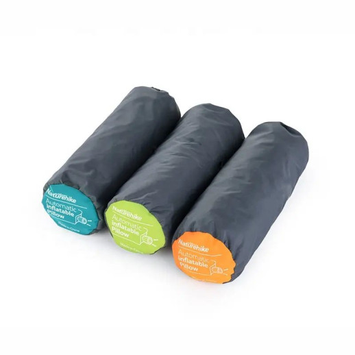 Самонадувающаяся подушка Naturehike Sponge automatic Inflatable Pillow (NH17A001-L), синий