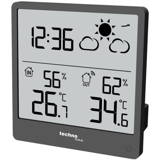 Метеостанция Technoline WS9138 Graphite (WS9138)