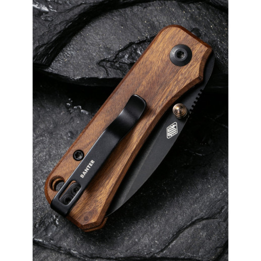 Нож складной Civivi Baby Banter Cuibourtia Wood C19068SB-2