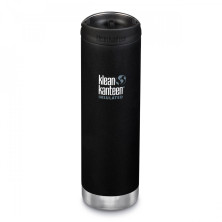 Термокружка Klean Kanteen TKWide Cafe Cap 592 мл - черная