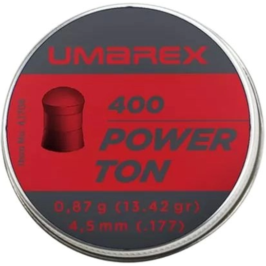 Шарики Umarex Power Ton 0,87 гр. кол.4.5(.177) 400шт. (4.1706)
