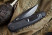 Нож Kizlyar Supreme Biker-Z черный титан, сталь D2