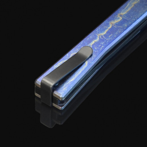 Нож Ocaso Solstice, Anodized titanium, Black