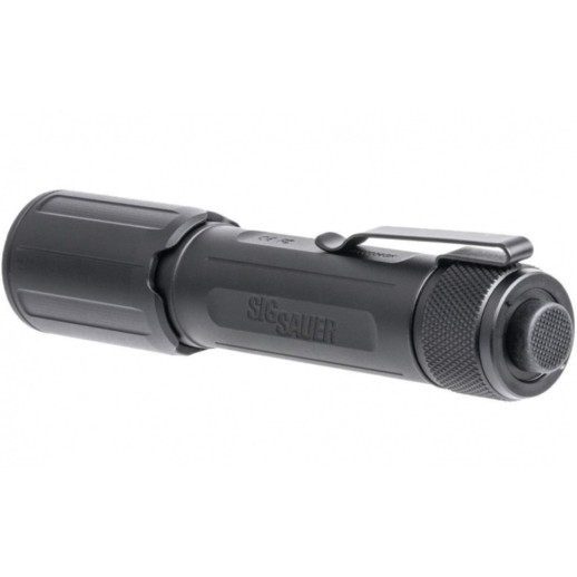 Фонарь SIG OPTICS foxtrot-edc, full-size, rechargeable, handheld flashlight, white light, black