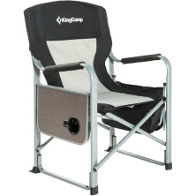 Стул раскладной KingCamp Director Chair black/mediumgrey