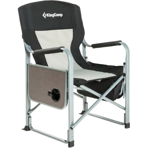 Стул раскладной KingCamp Director Chair black/mediumgrey