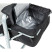 Стул раскладной KingCamp Director Chair black/mediumgrey
