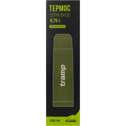 Термос Tramp Basic 0,75 л UTRC-104, olive