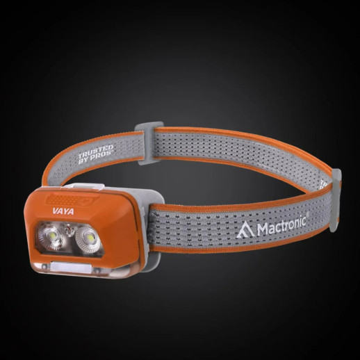 Фонарь налобный Mactronic Vaya (480 Lm) Cool/Warm White/Red LED Recharg Type-C (AHL0091)